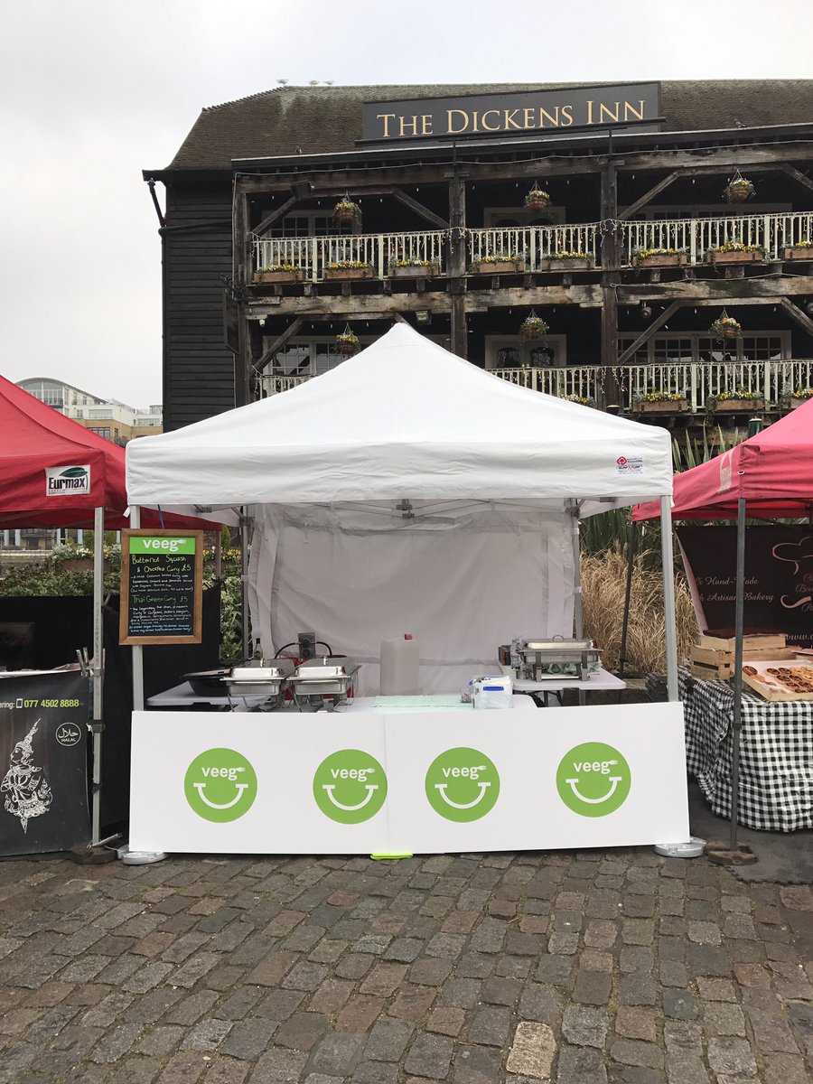 <a href="/Veeg_London/">Veeg</a> sold out again today but please join us again next Friday on the cobbles at <a href="/StKats/">katarina</a> for more tasty healthy hot vegan lunch!
