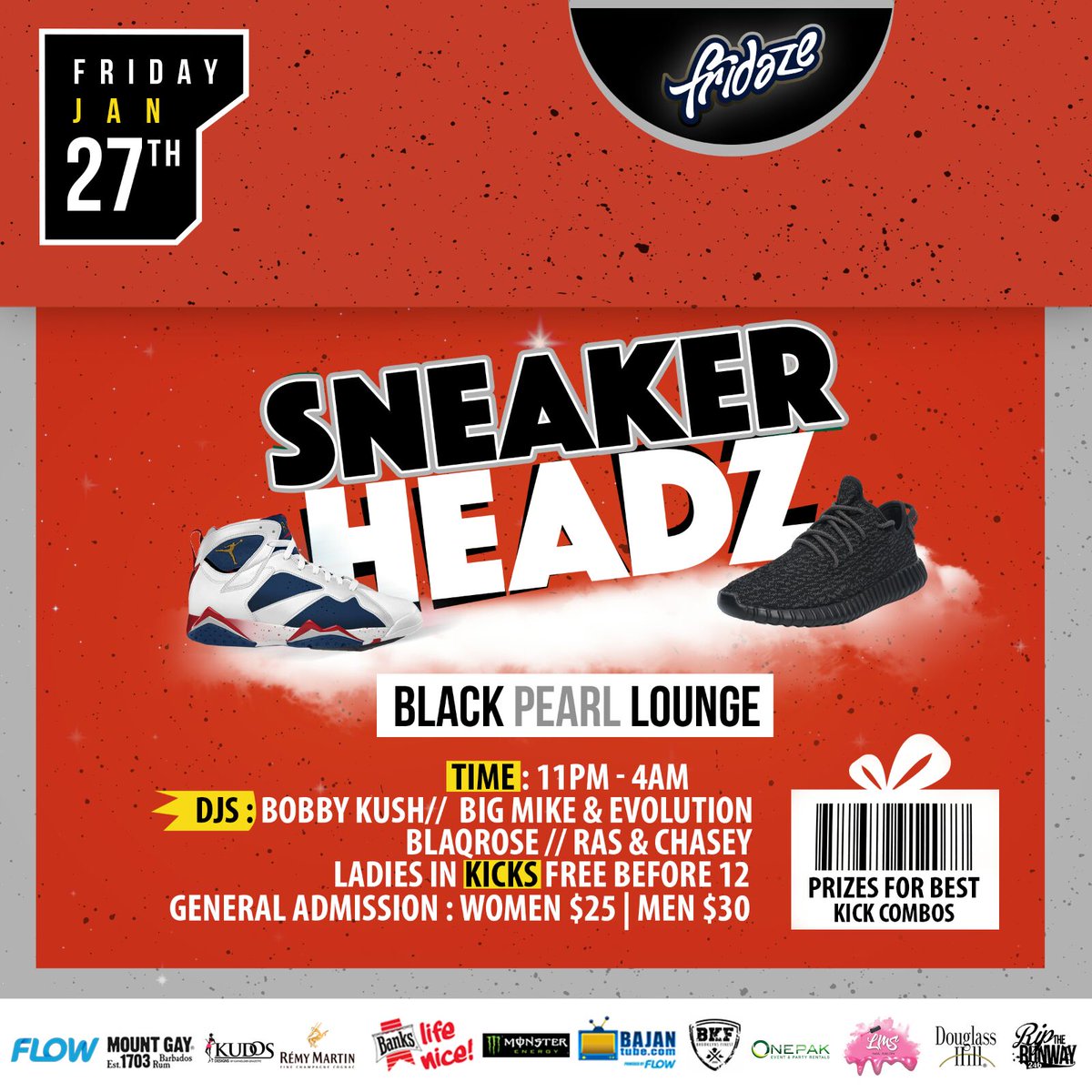 chaseytheent's tweet photo. TONIGHT....Fridaze #SneakerHeads #Fun2nite @djrasbim @blaqroselive @AndrePug @bajantube @ReachEvolution https://t.co/acgi0Kwb51