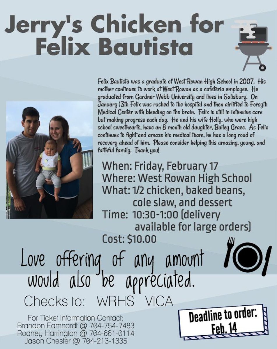 WRFalcon's tweet photo. Falcon Family- please help us share about this event on February 17th! #fightforfelix #falconfamily https://t.co/zSFoH7nwjx