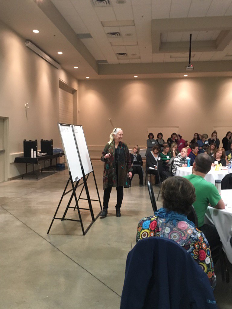 PRannelli's tweet photo. @fsd38 Cathy Fosnot demonstrating a math lesson #pdfsd https://t.co/K8QZrSDSPA