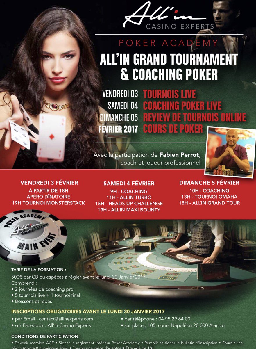AllinExperts's tweet image. #Evenement #event #poker #ALLIN #casino #experts #coaching #holdem #omaha