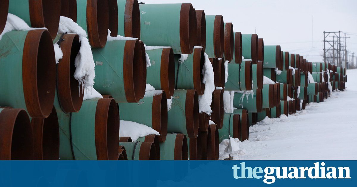 MikeHudema's tweet photo. An Iowa pipeline spilled 138,600 gallons a day after Trump's move to approve KXL &amp; DAPL pipelines. #NoKXL #NoDAPL https://t.co/hwfR0VORXu https://t.co/mAeorLKC5V