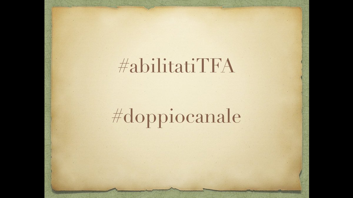 ISolimeo's tweet photo. .@Mov5Stelle per #abilitatiTFA #doppiocanale #TFAèConcorso @CoordNazTFA https://t.co/lfcxujVSM4