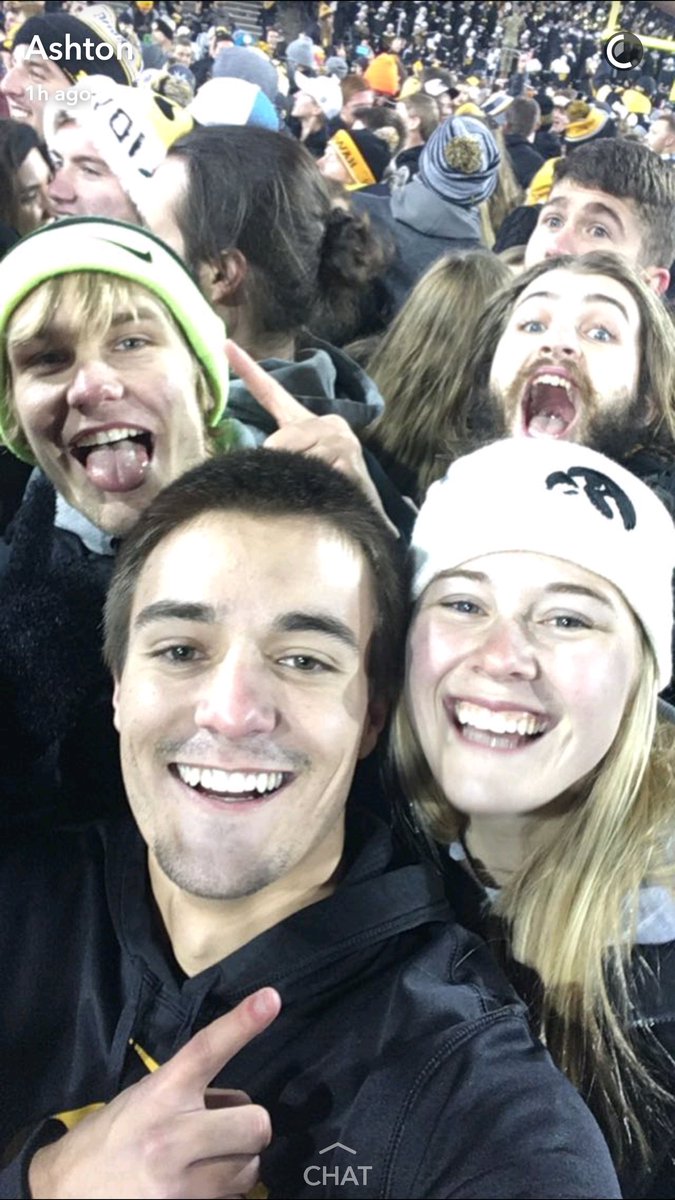 ZacharySmith23's tweet photo. Happy birthday to the person who only goes to Hawk games for the fight song! Have a good one Shitz! @HaileysTitz #HBDFam https://t.co/HvHk7abBPy