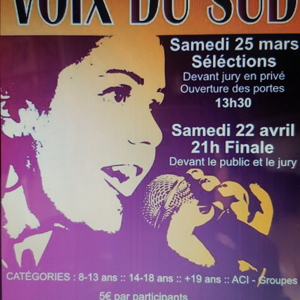 lalydanses's tweet photo. #CONCOURS DE #chant  contacter le #FEP https://t.co/XcnkJRqmj0