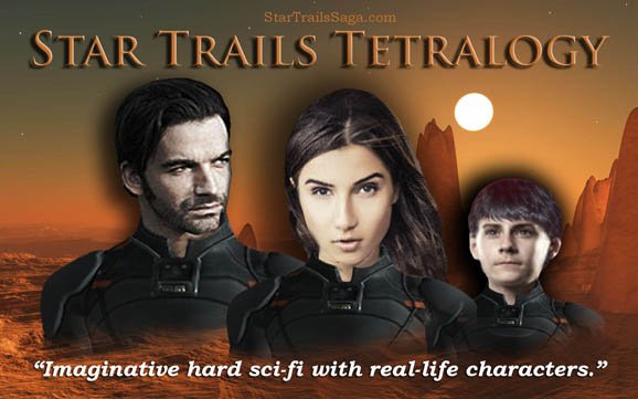 "Complex &amp; intimate characterization remind me of Robert A Heinlein." STAR TRAILS TETRALOGY #ASMSG #scifi #ISFFRTG  amzn.to/1Sk1gpy