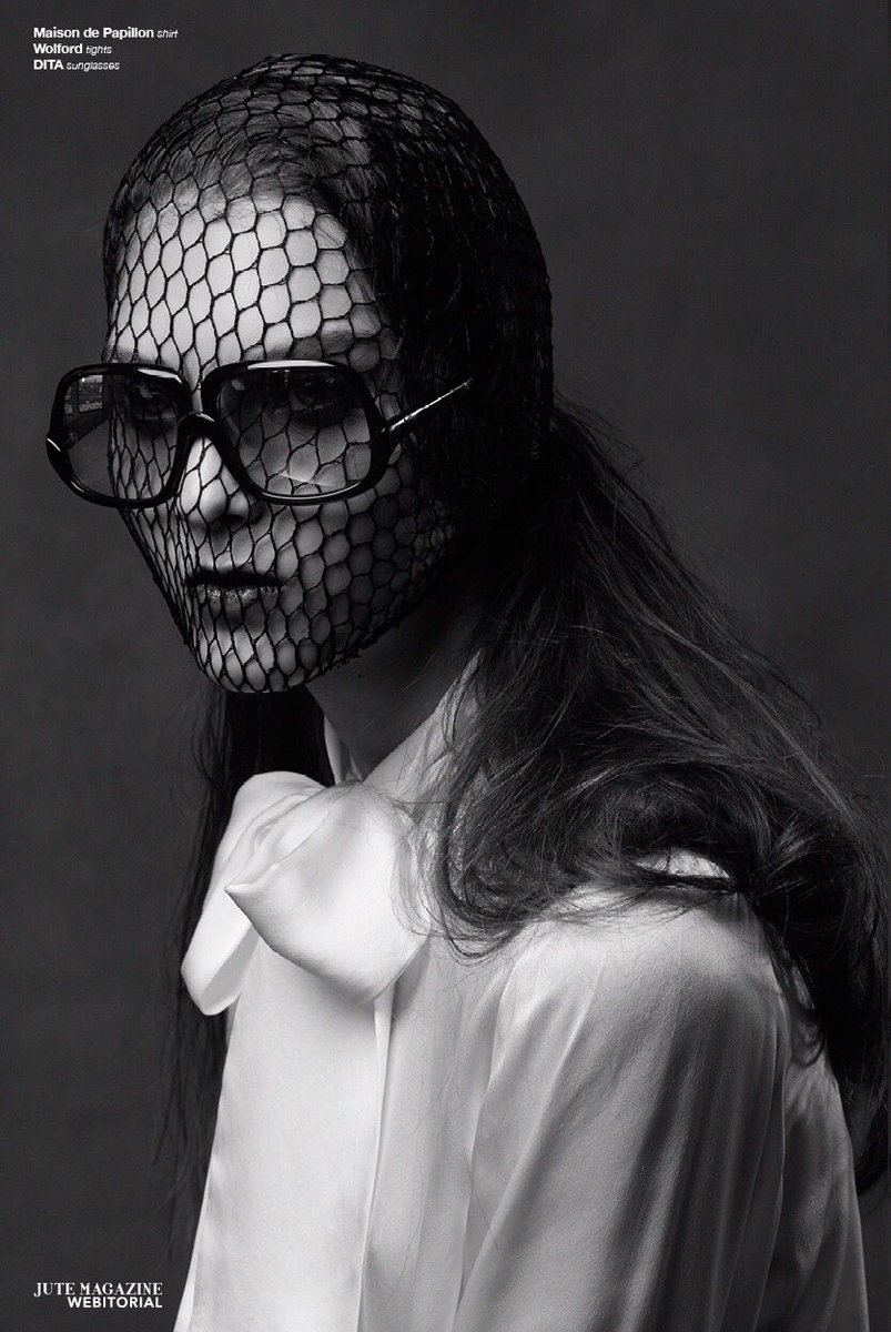 Masha @ <a href="/ELITENYC/">Elite New York City</a> in @MDPapillon <a href="/DITAeyewear/">DITA Eyewear</a> <a href="/WolfordFashion/">Wolford</a> by <a href="/mrtphoto/">Marc  Tousignant</a> #stylist #ChadTucker #hair #MikeFernandez #makeup <a href="/carlygiglio/">Carly Giglio</a>