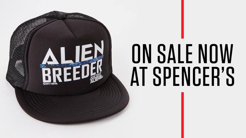 Ancient Aliens Breeder Trucker Hat