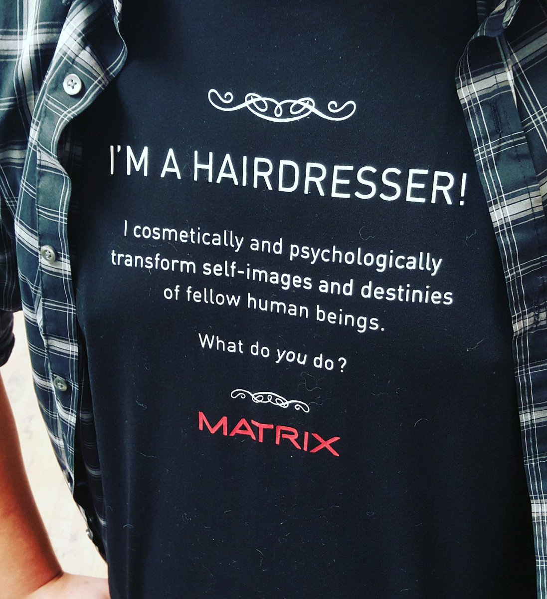 BeautyDepot_Inc's tweet photo. Robb is rockin his Matrix shirt today!
#hairlife #matrixhair #matrixcanada #yqrstylist #salon https://t.co/SJfHyqUciJ