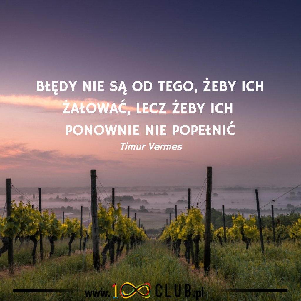 100club__'s tweet photo. #cytat #bledy #motywacja https://t.co/Ihqj1ZHjvB