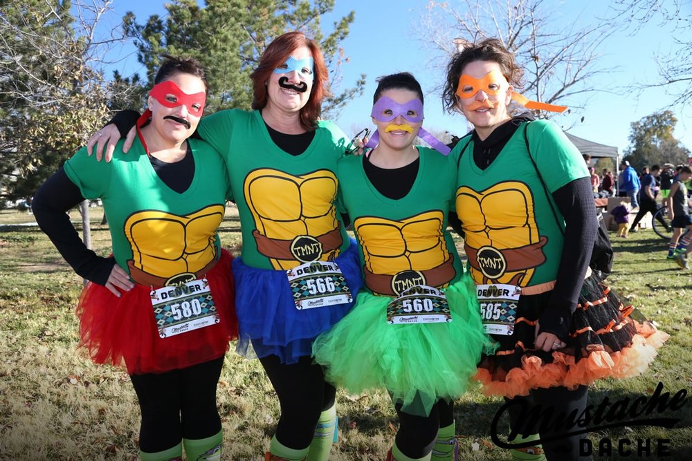 These outfits are "tu-tu" great! #SeeWhatWeDidThere? #MustacheDache #5k