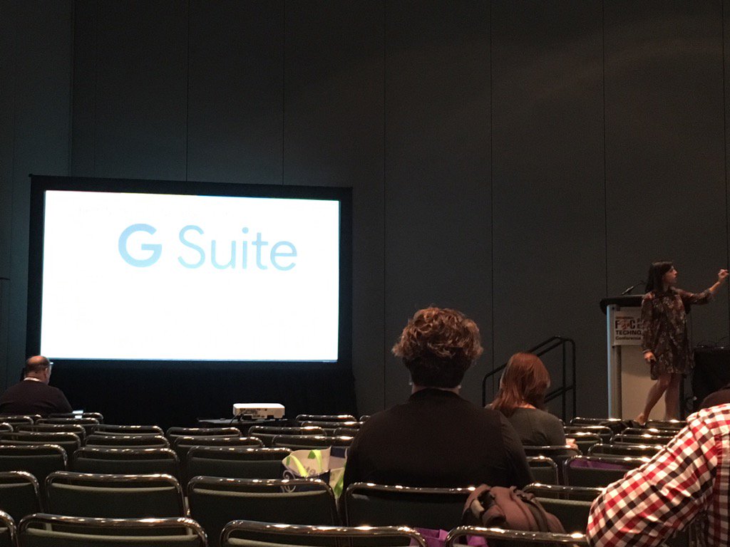 Google Apps session at FETC Conference.