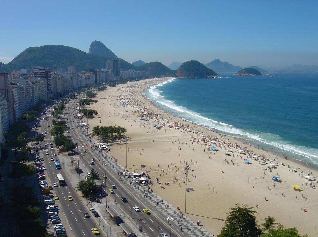 GreatPictures's tweet photo. Neighborhood Copacabana is known for its 4 Km of beach. Rio de Janeiro, Brazil. https://t.co/ilSRIQkWKh