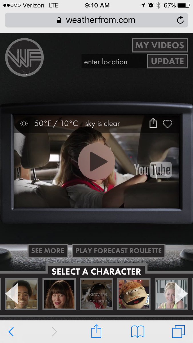 WeatherFrom's tweet image. Have you guys been to the WeatherFrom website? weatherfrom.com - Marcy and all her friends give you a personal forecast like 🌞⛈🌈☃️☔️