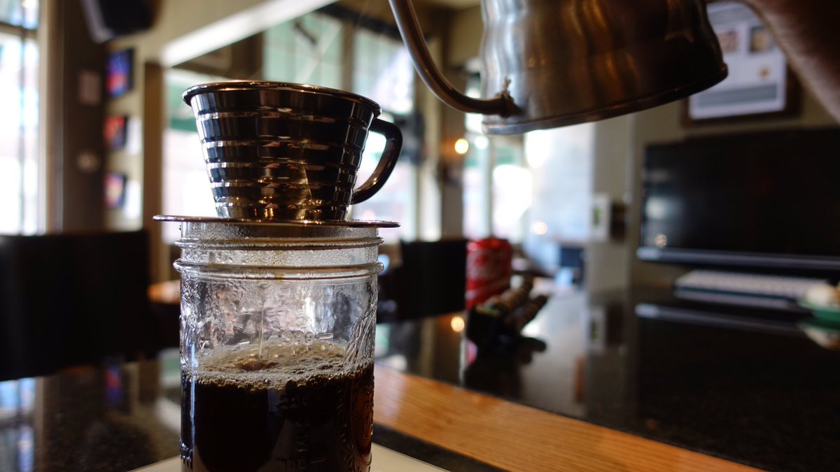 Happy Friday friends! Come try our brand new Colombia on pour over! Truly a delicious experience!