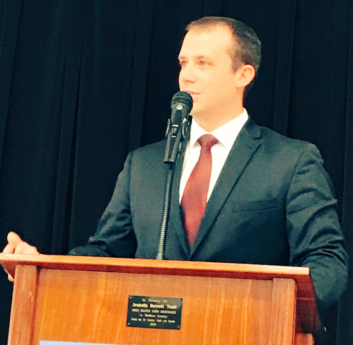 David T. McFaddin (@dtmcfaddin) on Twitter photo Kentucky's first-ever Republican Majority Floor Leader giving the <a href="/RichKYChamber/">Richmond KY Chamber</a> a legislative preview for the rest of 2017. Kentucky's first-ever Republican Majority Floor Leader giving the <a href="/RichKYChamber/">Richmond KY Chamber</a> a legislative preview for the rest of 2017.