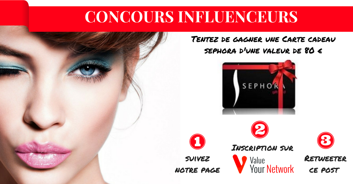 valueyounetwork's tweet photo. RT &amp; Follow @valueyounetwork pour tenter de gagner une carte cadeau de 80€ si votre compte est validé sur https://t.co/RjrsRTiG1T #concours https://t.co/Le5oSR4KZf