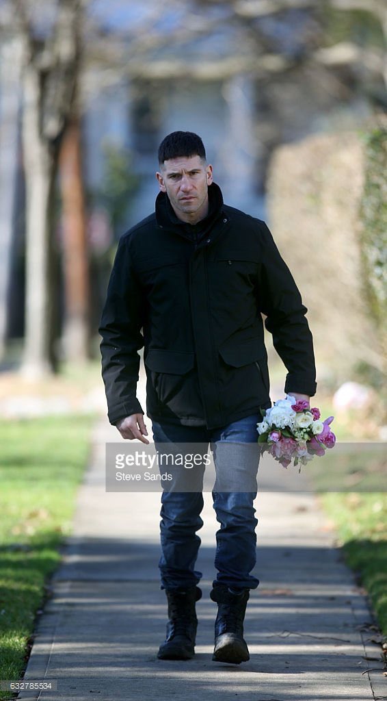 New shots of Jon Bernthal on #ThePunisher set that debuts this year on <a href="/netflix/">Netflix</a> RT