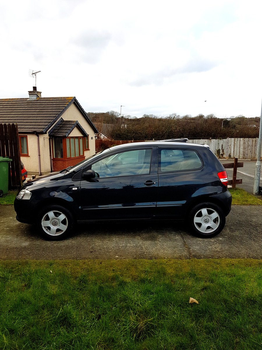 foundry_derek's tweet photo. FOR SALE!! VOLTSWAGON FOX 2006 1.4 petrol. ONLY £1595ono. Grey. F.S.H. 48mpg. New tyres &amp; exhaust. 
Recently serviced. 
Tel 07775651316. https://t.co/bpNx4MQflT