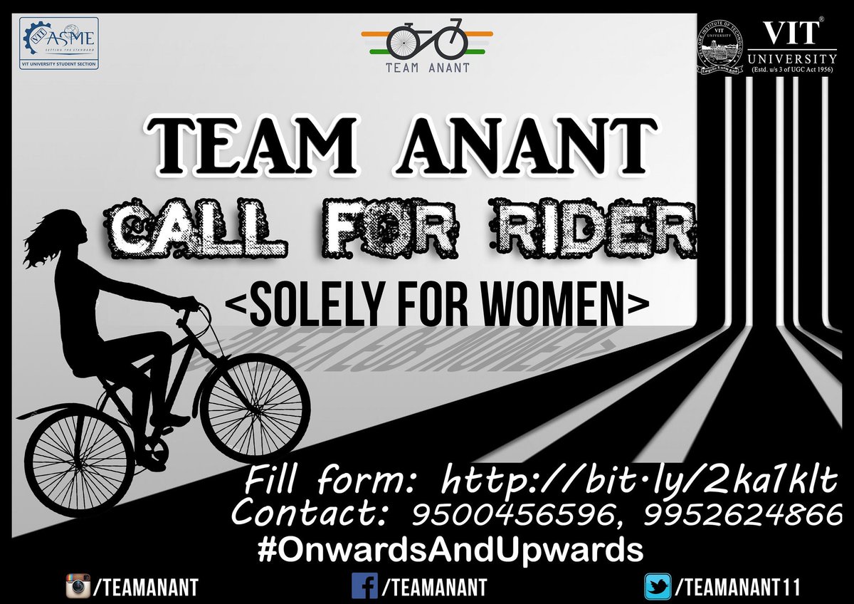 teamanant11's tweet photo. A great opportunity for you to grab!!!
Fill the form now: https://t.co/KMjoCyrzN7
#TeamAnant
#OnwardsAndUpwards
#HPVC2017
#ASMEVIT https://t.co/nTwuZUe89G