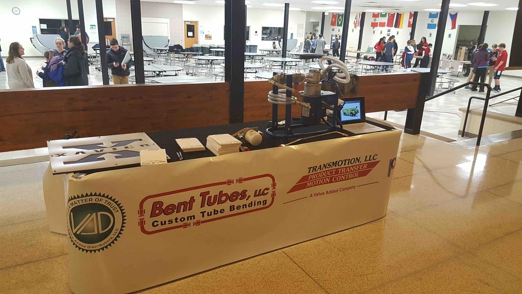 Spent the evening at Xavier High School in Appleton, WI. Helping students discover Engineering and Manufacturing careers in our industry.