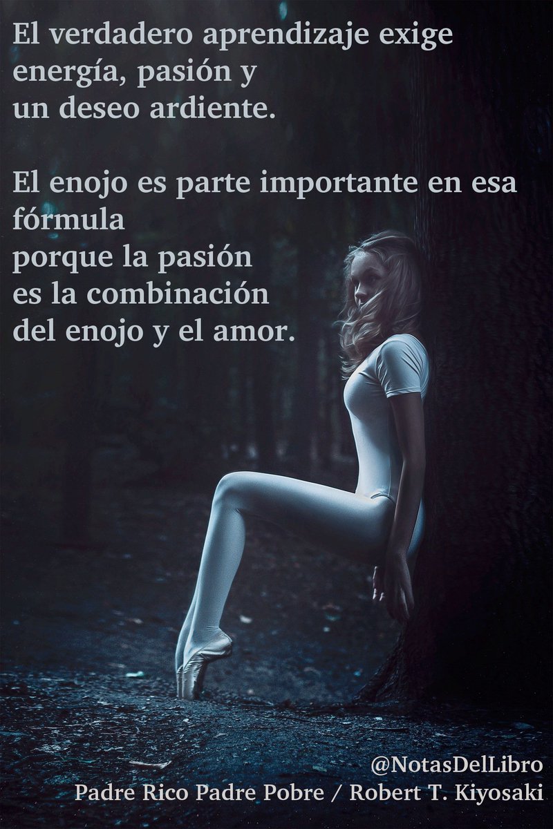 NotasDelLibro's tweet photo. #Pasion #PadreRico #Kiyosaki #BuenViernes https://t.co/OwHaYnZOVR