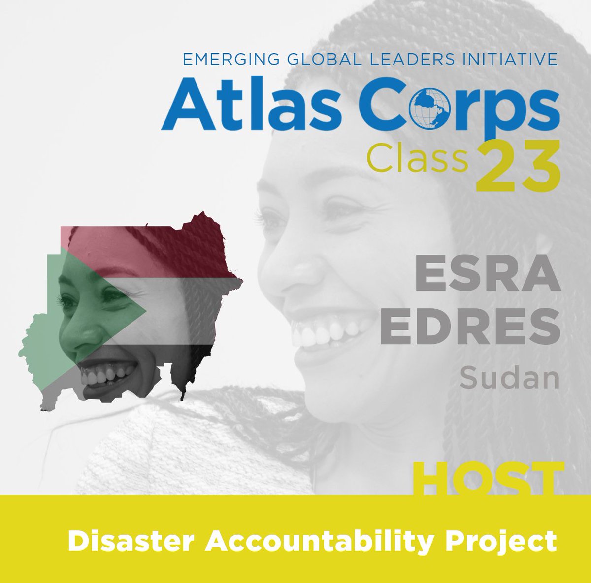 atlascorps's tweet photo. Have you met our new @AtlasCorps Fellows? Click ♥ to congratulate Class 23! Meet this changemakers: https://t.co/wXJBLz9hSK #AtlasCorps10 https://t.co/BC6QxiElLV