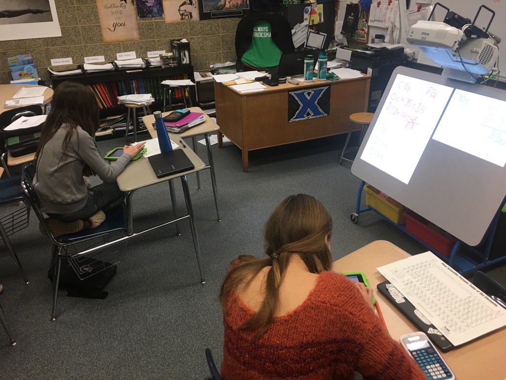 K_Carpenter13's tweet photo. @109Caruso Ss using @AppleEDU iPads&amp; @EpsonEducation interactive white board 2 help integrate Math &amp; Sci! #engage109 https://t.co/tOHHp0C03H