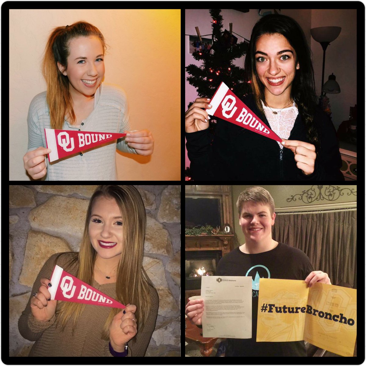 DHS_Leadership_'s tweet photo. We have 3 Sooners and 1 Bronco so far! Congratulations, Seniors! Your Leadership family is proud of each of you! #dhsimpact #demonpride https://t.co/Ddwzj9zQUp