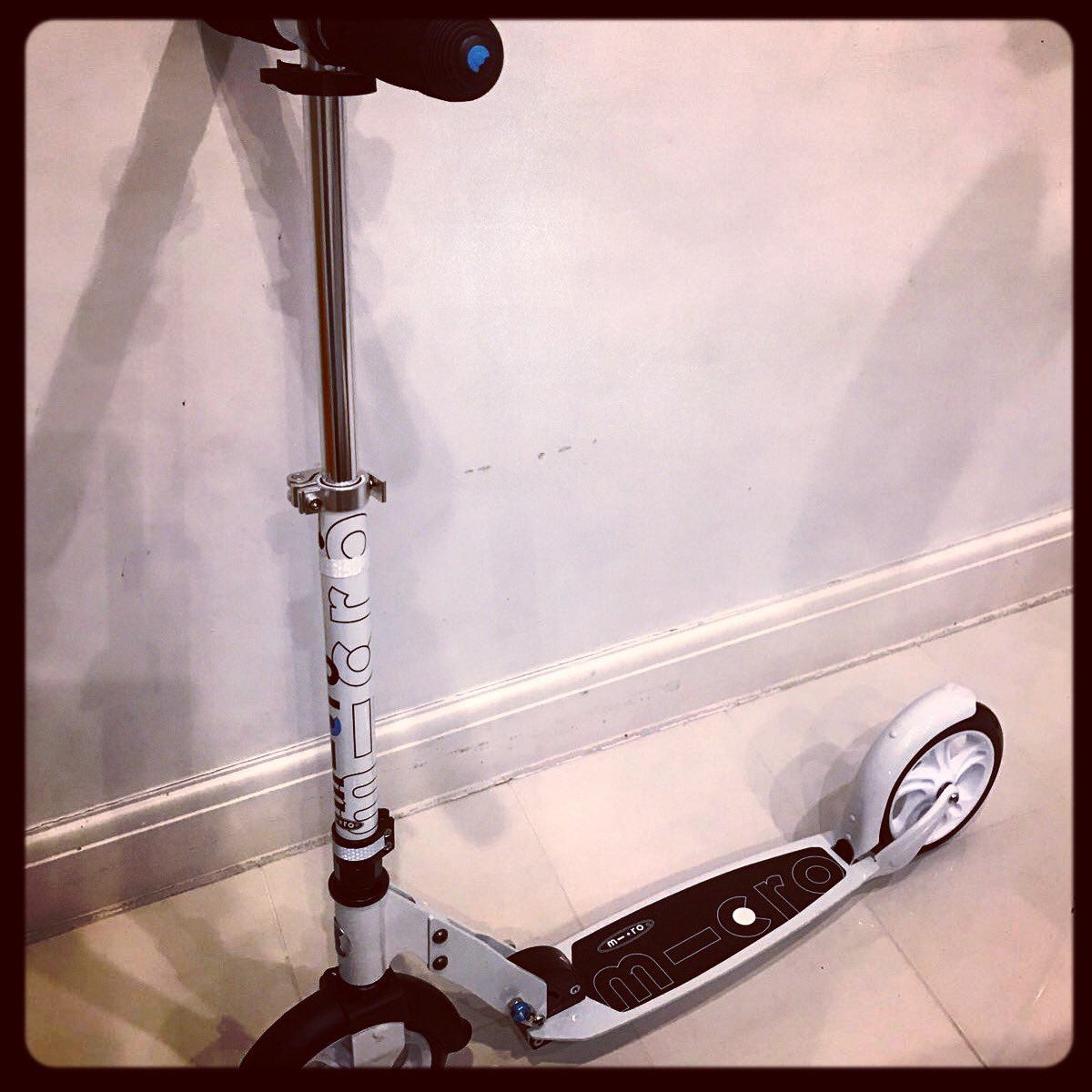 scootlock's tweet photo. There's no joy like that of a new #scooter for my birthday! Best pop a #ScootLock on it before anyone gets ideas #lockitleaveitretrieveit https://t.co/j0XZpXYdyC