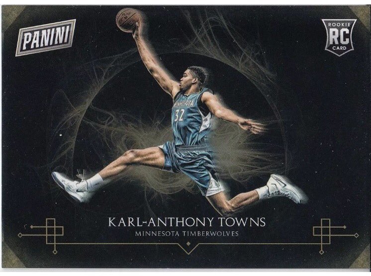 procityhoops's tweet image. RETWEET &amp;amp; MUST FOLLOW The Wolf Den (@Hagen_Wolves) to win this RARE &quot;Dark Sky&quot; Karl-Anthony Towns rookie card!!!