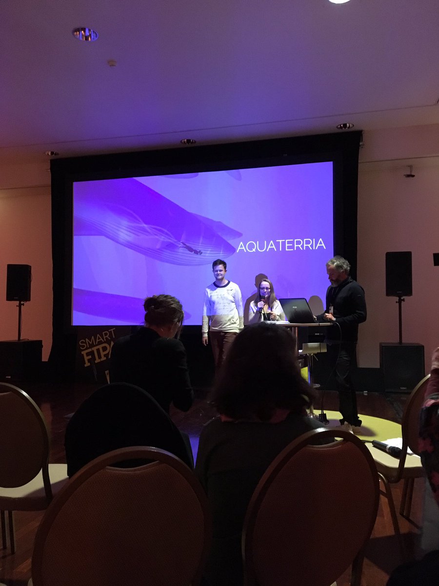 mastercpnm2017's tweet photo. Pitch Final team 3 - Aquaterria #SHF17 #FIPA2017 #Hackathon https://t.co/UJXFgVRThh