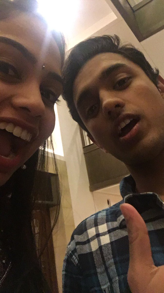 VenkatVaishnavi's tweet photo. Happy birthday @ishanchak
Thankful for our constant roast battles:') Party hard my man #helllllyeah https://t.co/NkPcP36pEE