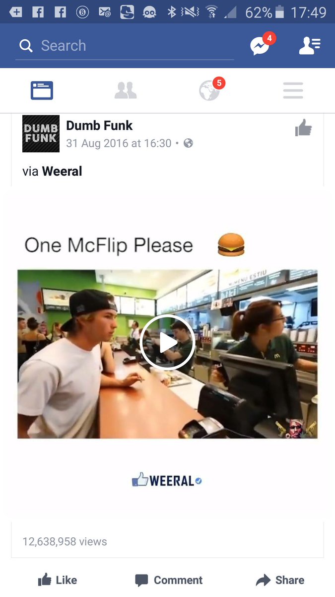 Benruby11's tweet photo. @capronfunk @coreycfunk #Mcflip #viral https://t.co/X54oBwq9eQ