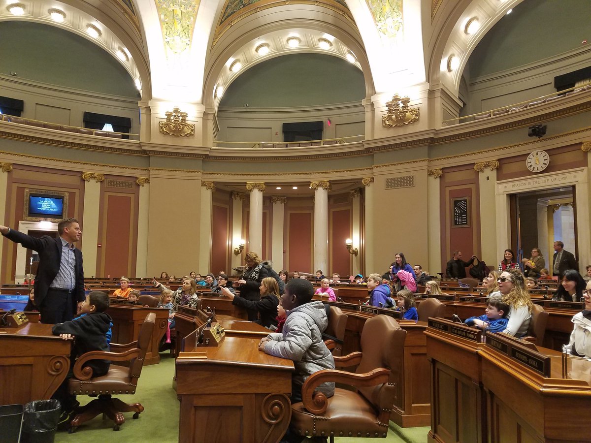 Shabbosgoy's tweet photo. Wonderful pictures RT @ling_becker: Thx for the warm welcome! @SenatorBenson @kdaudt #futurelegislators https://t.co/mbVRKAfmQC
