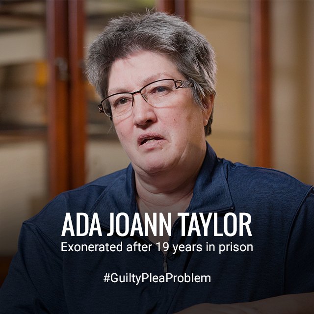 She was wrongly conv. of murder + pleaded guilty b/c it was the best option. Join the campaign to stop this: GuiltyPleaProblem.Org/?source=mcip