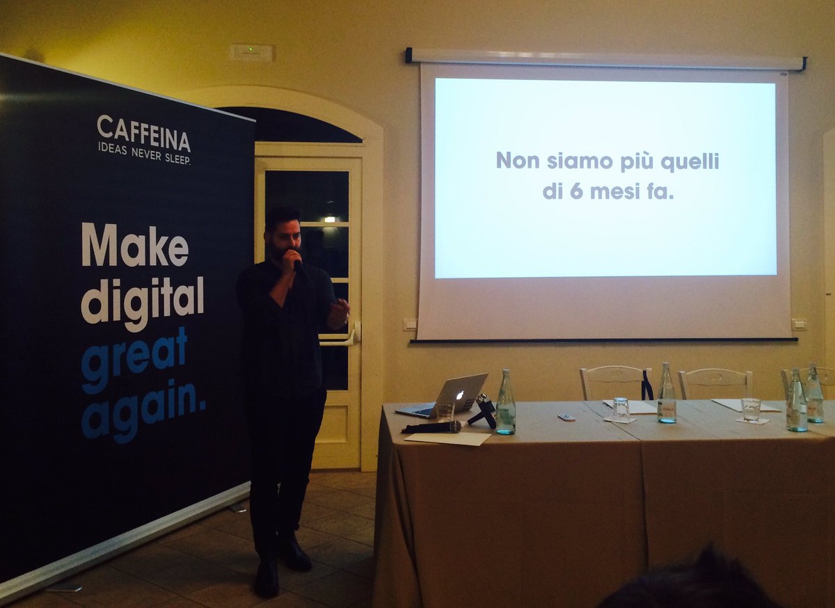 CaffeinaLab's tweet photo. Never stop learning. @PierCanc #OffMeeting #NeverSleep https://t.co/lRc51RTEOO