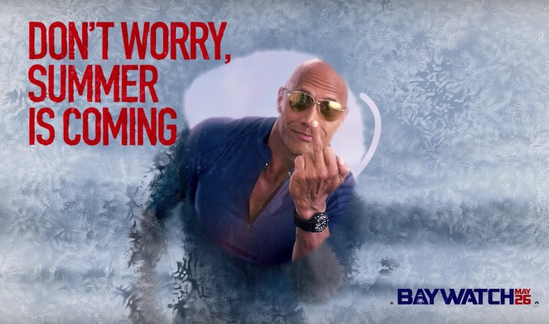 800PGNews's tweet image. It’s time to get ‘motional with the new @baywatchmovie motion posters #ComedyCovered @ParamountPics @TheRock - bit.ly/2jdUU5D