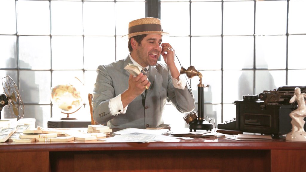 ToryBelleci's tweet image. Doing my best Ponzi impersonation for White Rabbit Project on @netflix @RabbitProjectTV