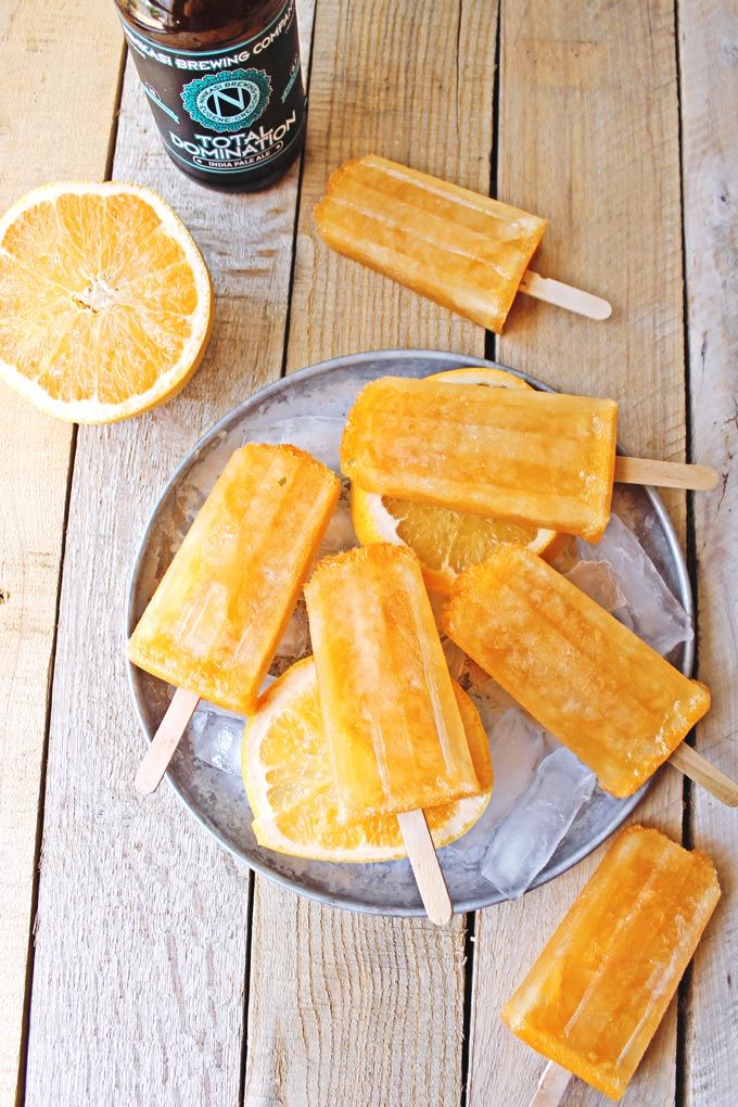 imaRhubarbarian's tweet photo. There's BEER in these popsicles! https://t.co/HLE8te5Qe9 #beer #beersicles #ipa @NinkasiBrewing https://t.co/2dBShRaa5n