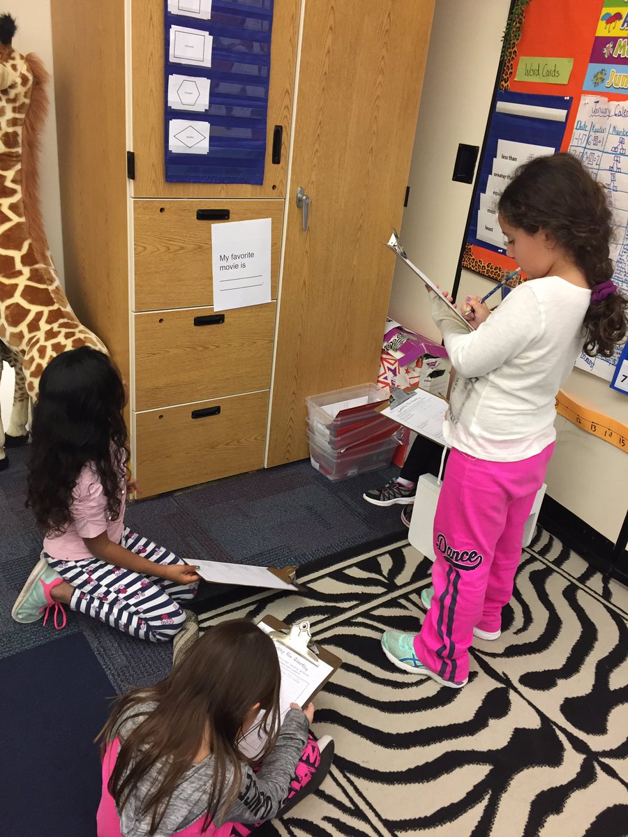 MrsJahoda's tweet photo. Searching around the room to find the correct ways to restate questions like big first graders! #restating #MWESchool https://t.co/1K1N9CSZIl