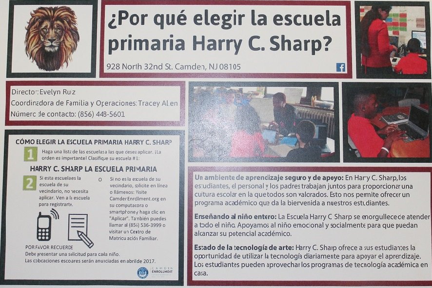 HCSharpSchool's tweet photo. Choose @HCSharpSchool for a #safe and #supportive, #teaching the whole child, state of the art #technology #education #ccsd @CamdenSchools https://t.co/DpvCCt6ARn