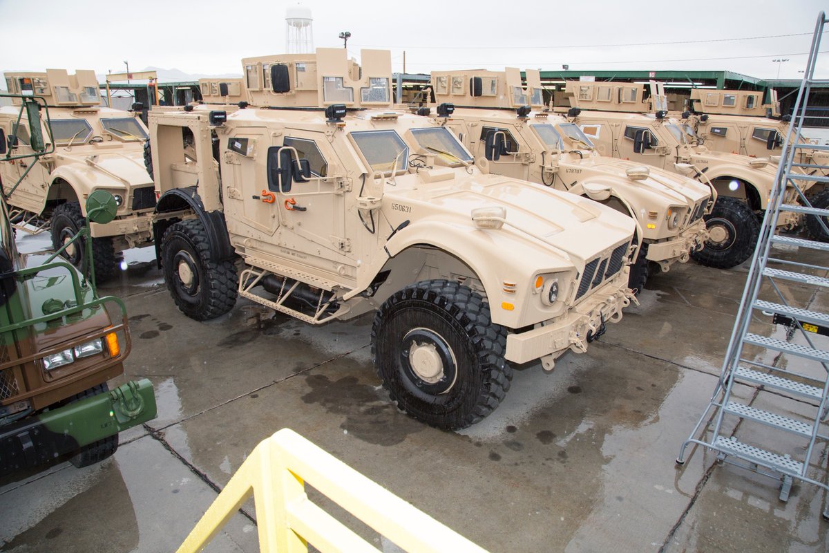 DVIDS_Jon's tweet photo. The newest M-ATV is being upgraded, refurbished and up-armored for @USMC &amp; @usairforce. Story at https://t.co/ZxLm0h7o4W. @AthertonKD https://t.co/wmSuXRHOk6