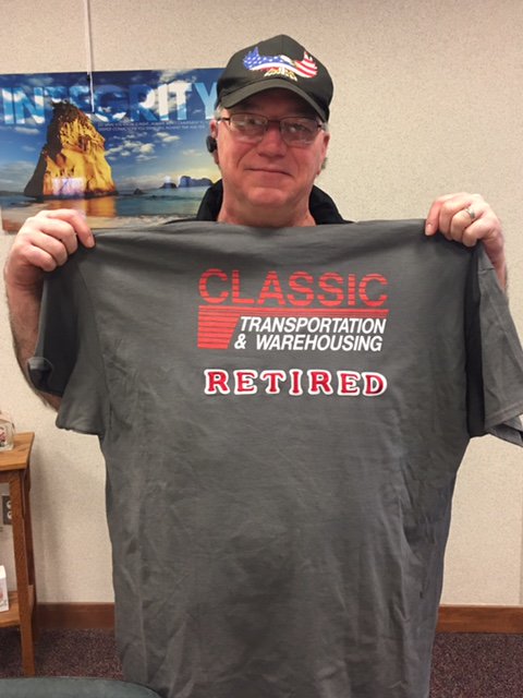 Congratulations on your retirement Tim! Thank you for your years fo service!!!