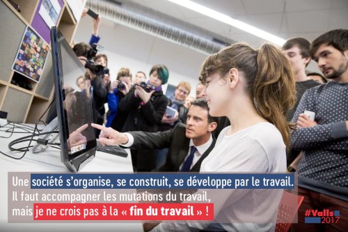 avecMV's tweet photo. Je crois au travail ! Au travail qui permet de trouver sa place. Qui permet de se sentir utile, fier. #JeVoteValls https://t.co/XlPitrt25L