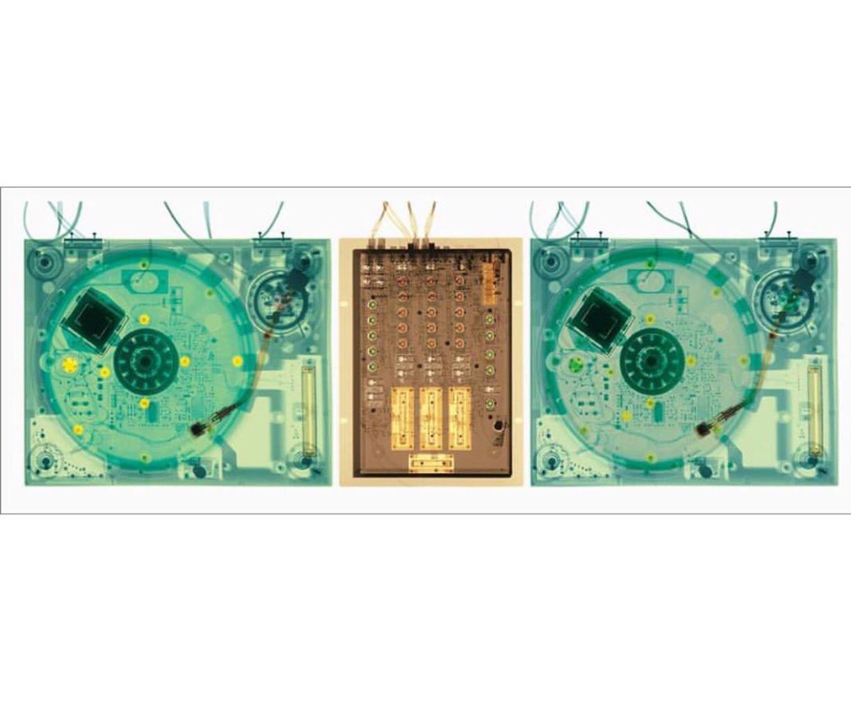 ScratchChicago's tweet image. Have you ever stared at a pair turntables so long, you can see through them?  #djlife #scratchdjacademy #scratchfam