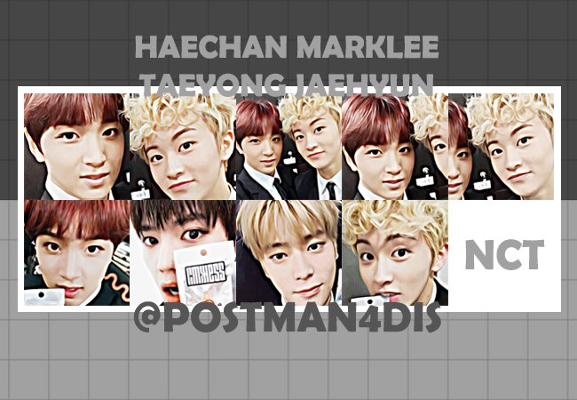 POSTMAN4DIS's tweet photo. 📬ไปรษณีย์มาส่งครับ ◖#NCT◗
⌇ #haechan #marklee #taeyong #jaehyun ⌇ 
9P꒰https://t.co/R5Bx8buo24꒱
❰ ยพท. rt ตามทัก #แจกดิส #พื้นที่โปร ❱ https://t.co/JHW6yLbMgy