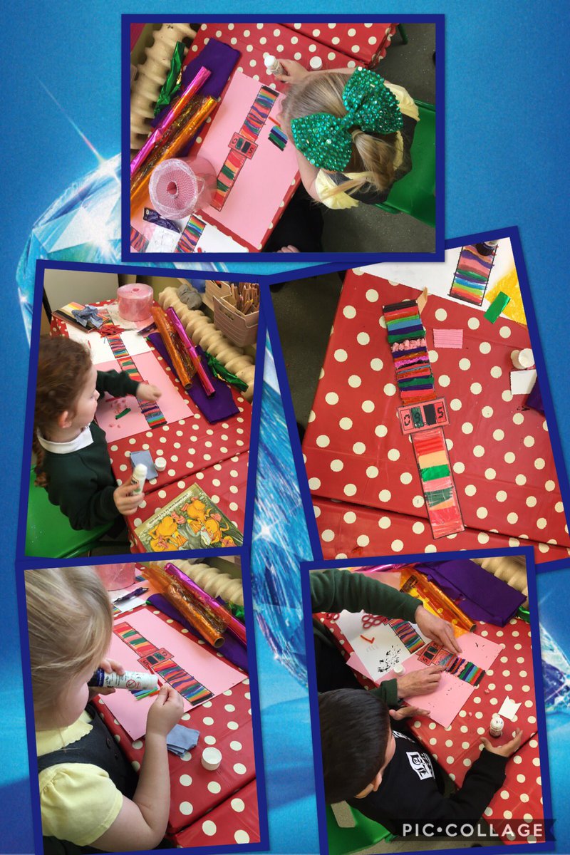 CGPrimary's tweet photo. C1 have been working so hard this week to design and help make a new dress and watch for Cinderella. Look how lovely they are! LP ππ #CGPDT https://t.co/a0cRk6bgM2