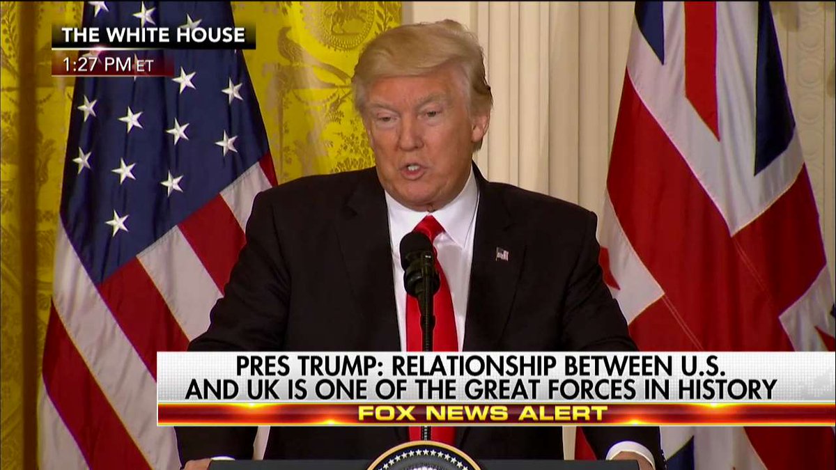 FoxNews's tweet photo. .@POTUS: "I think Brexit is going to be a wonderful thing... You're going to have your own identity." https://t.co/2RWIiMSvm9