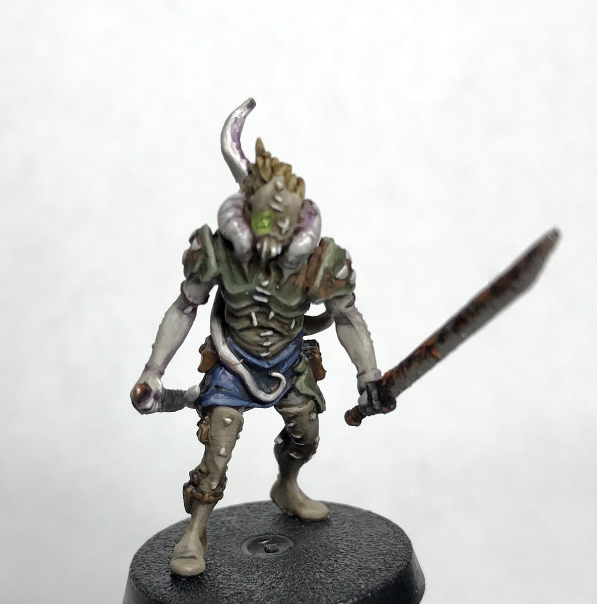 travellinglyons's tweet photo. Little tease of my new army, this will be used as a Plaguebearer. #CthulhuRises https://t.co/RrL1Tn9UIQ